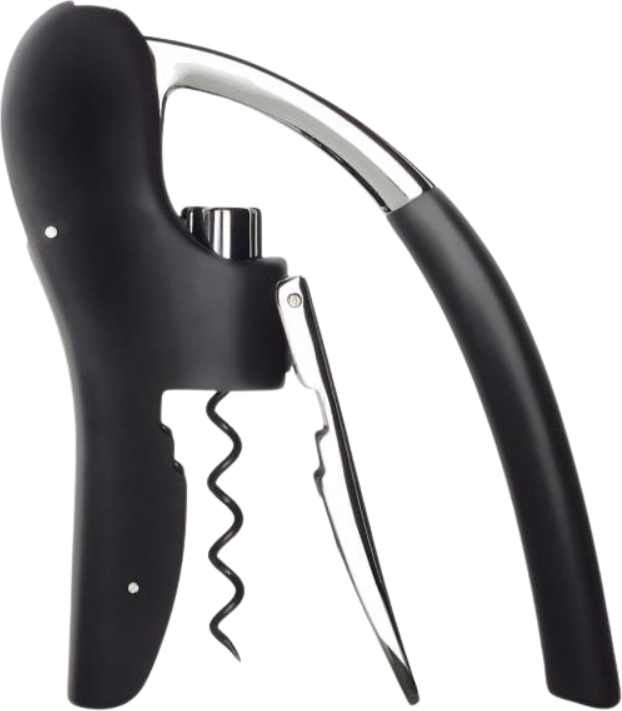 Leverman Pro Automatischer Korkenzieher, schwarz