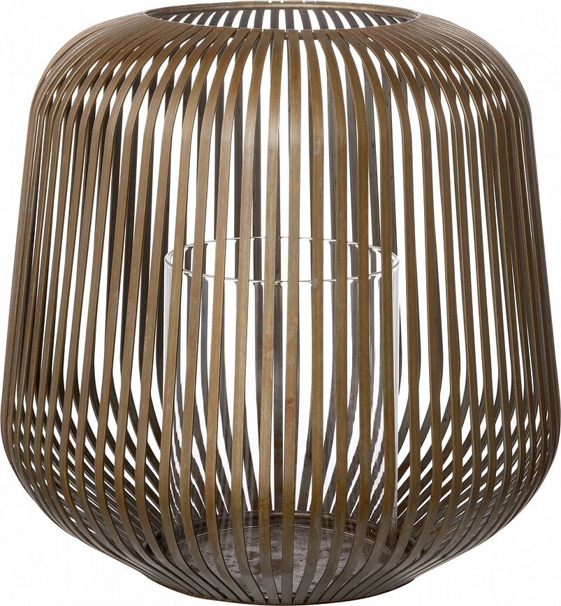 Lito Lampion 27 cm hrđavo smeđi