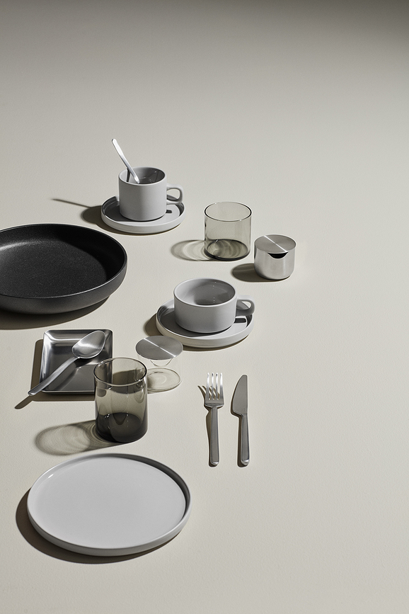 Mera Verres 20 cl, fumés, Lot de 2