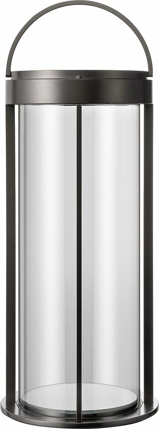 Mituro Lanterne LED, 35 cm, gris foncé