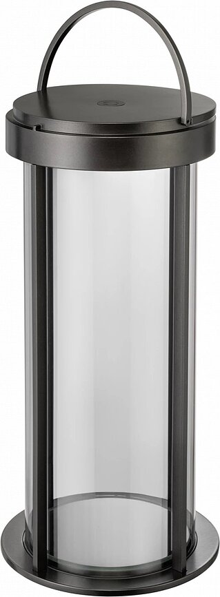 Mituro Φανάρι LED, 45 cm, σκούρο γκρι