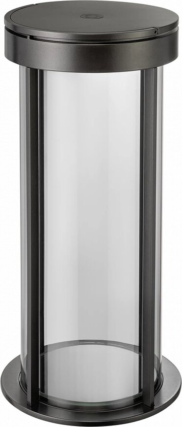 Mituro Φανάρι LED, 45 cm, σκούρο γκρι