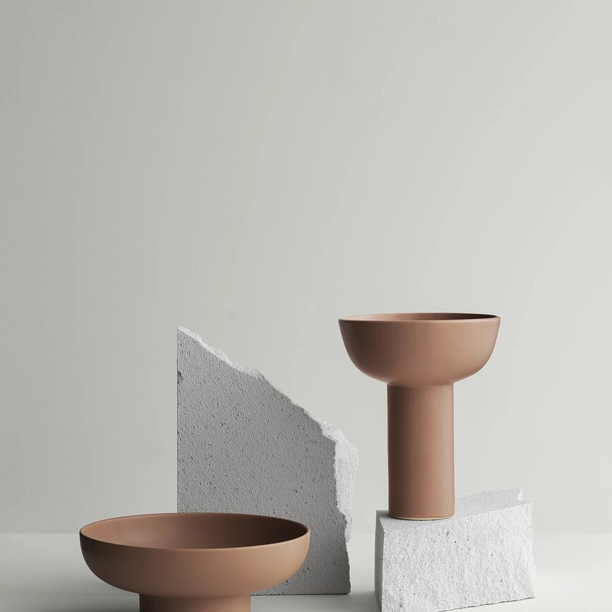 Miyabi Βάζο, Μεσαίο, τερακότα