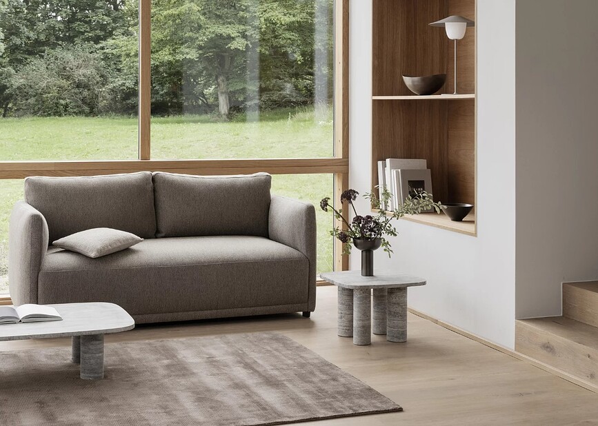 Miyabi Vase, taille L, acier poli