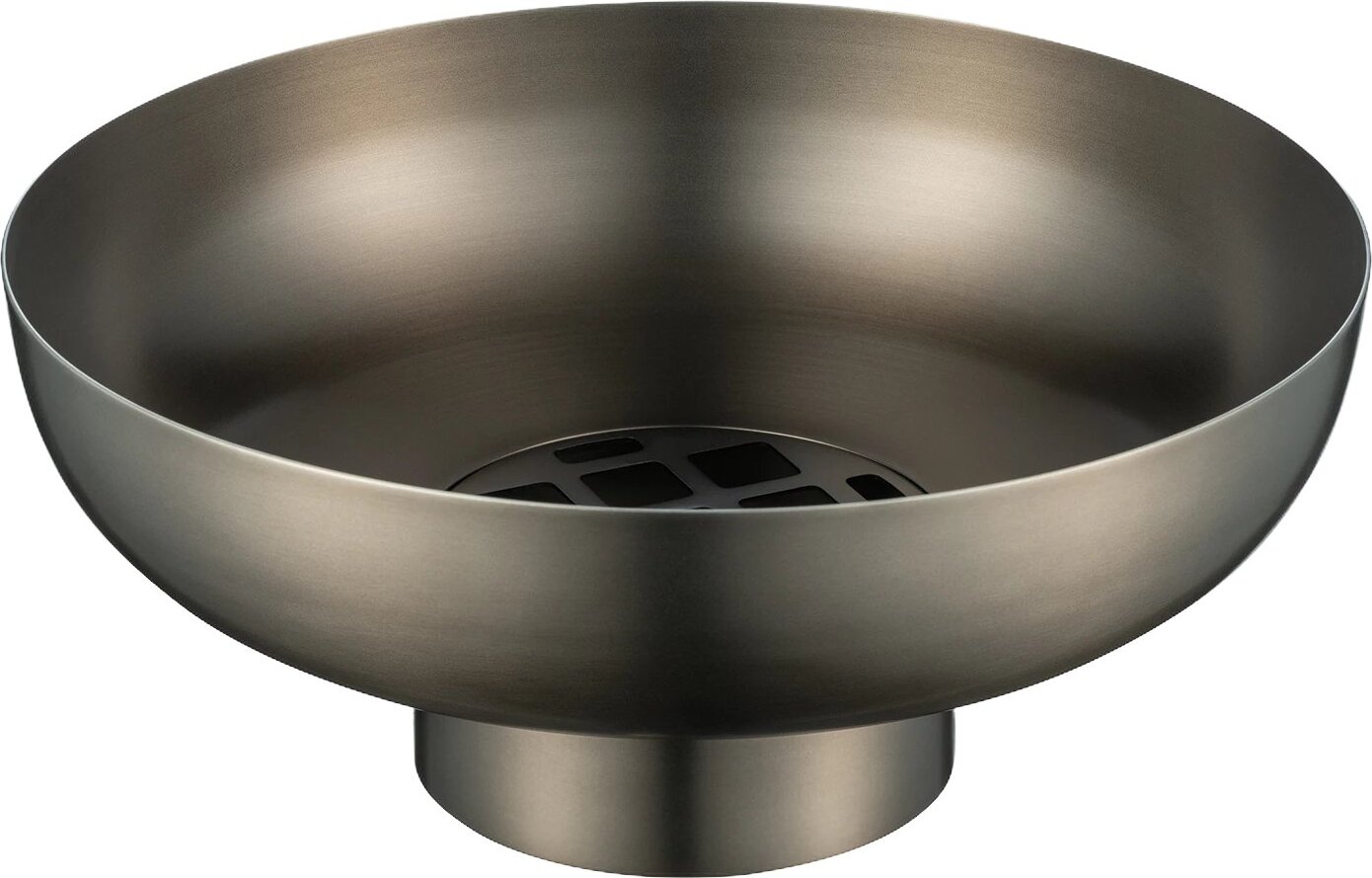 Miyabi Vase M, burned metal