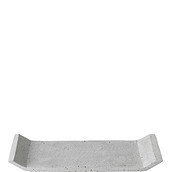 Moon Decorative tray 12 x 29 cm light grey