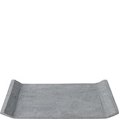 Moon Decorative tray 29 x 39 cm dark grey