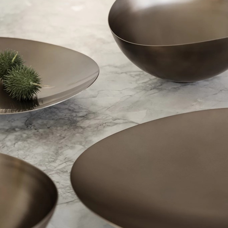 Ondea Coupe Décorative plate, S, métal bruni