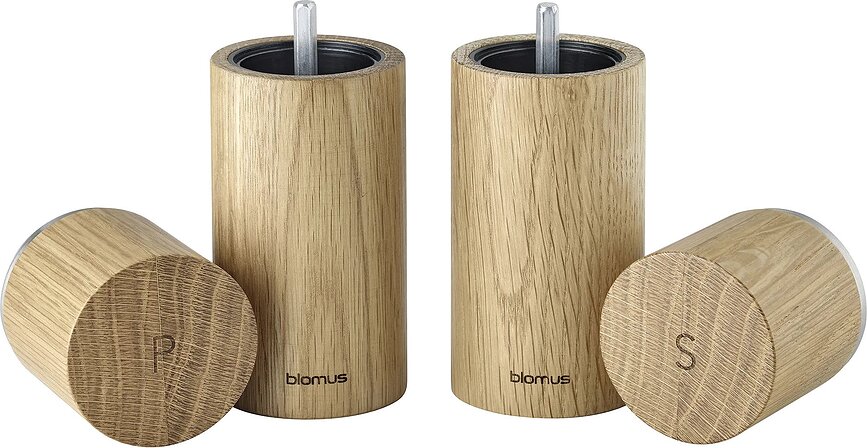 Pepe Μύλος για αλάτι και πιπέρι, δρυς, 2 τμχ