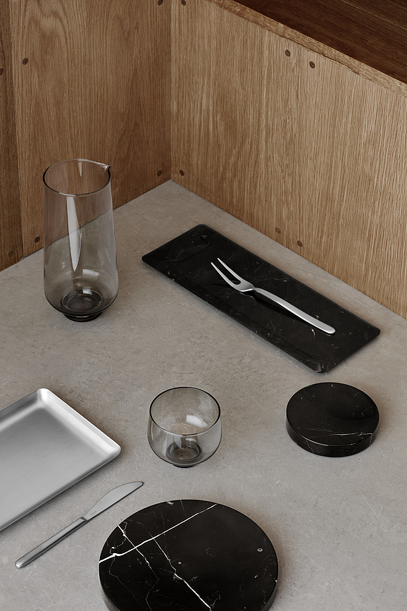 Pesa Πιατέλα, 11 εκ., καφέ, μαρμάρινη