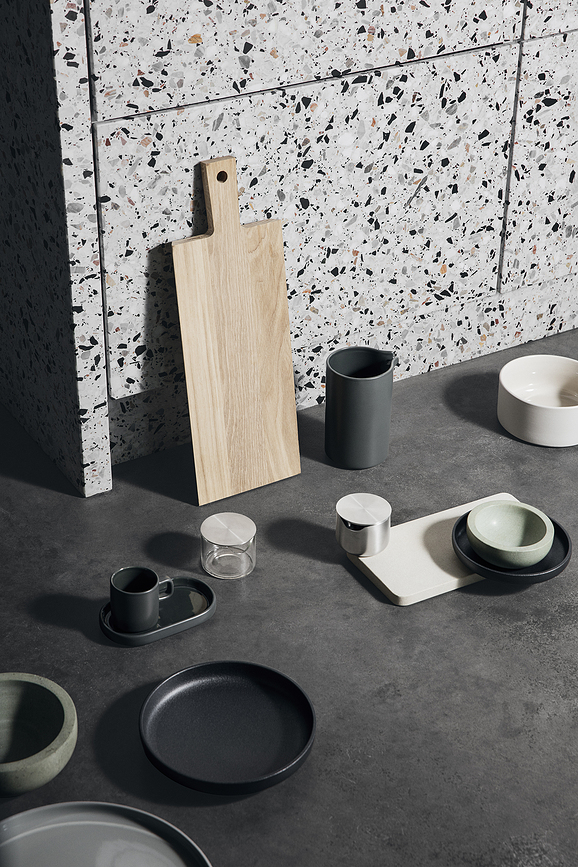 Pilar Assiette Plate, moonbeam