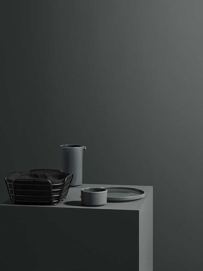 Pilar ΜΠΟΛ, 14 x 4,5 εκ., pewter