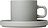 Pilar Mugg 200 ml, mirage grey, med fat, 2 st