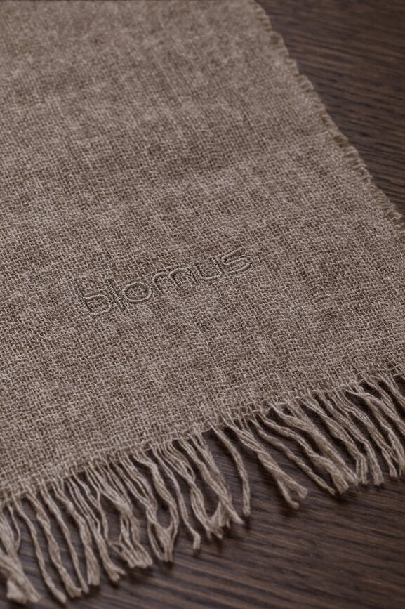 Merino Plaid 130 x 200 cm, taupe