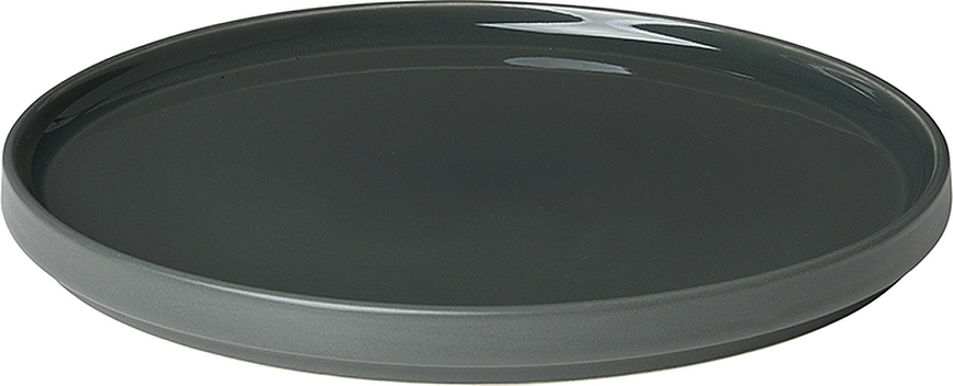 Plato de Postre Pilar, verde agave