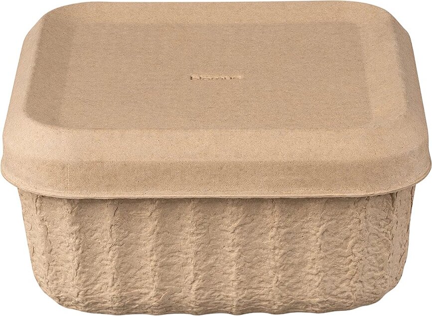 Redo Boîtes de Rangement S, beiges, Lot de 2