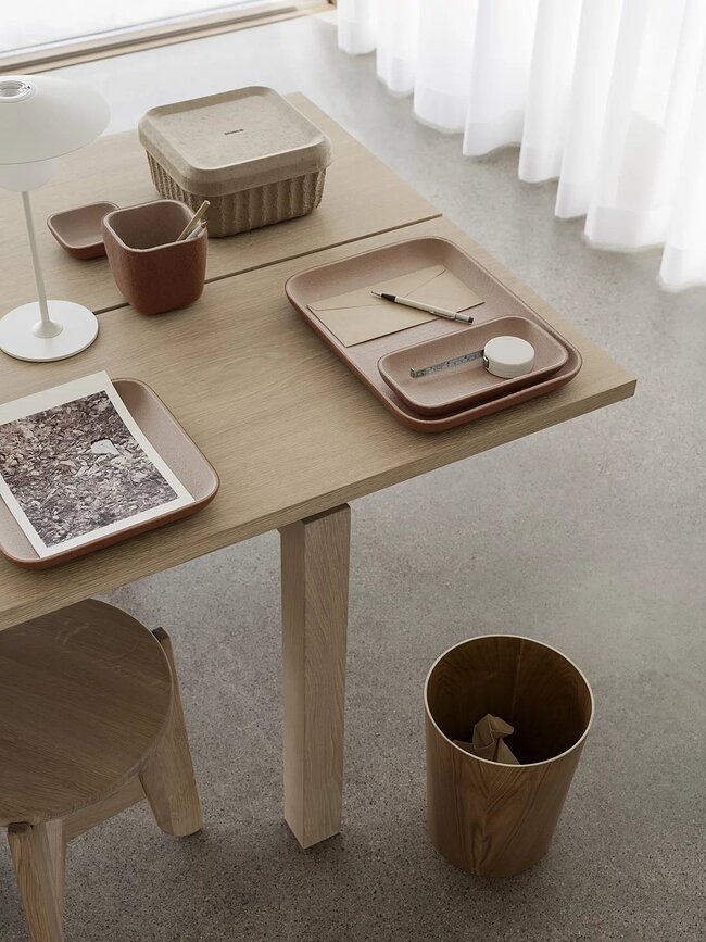 Redo Posode za shranjevanje M, bež, 2 kosa