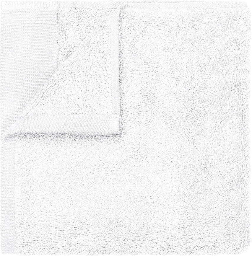 Riva Serviettes 30 x 50 cm, blanches, Lot de 2