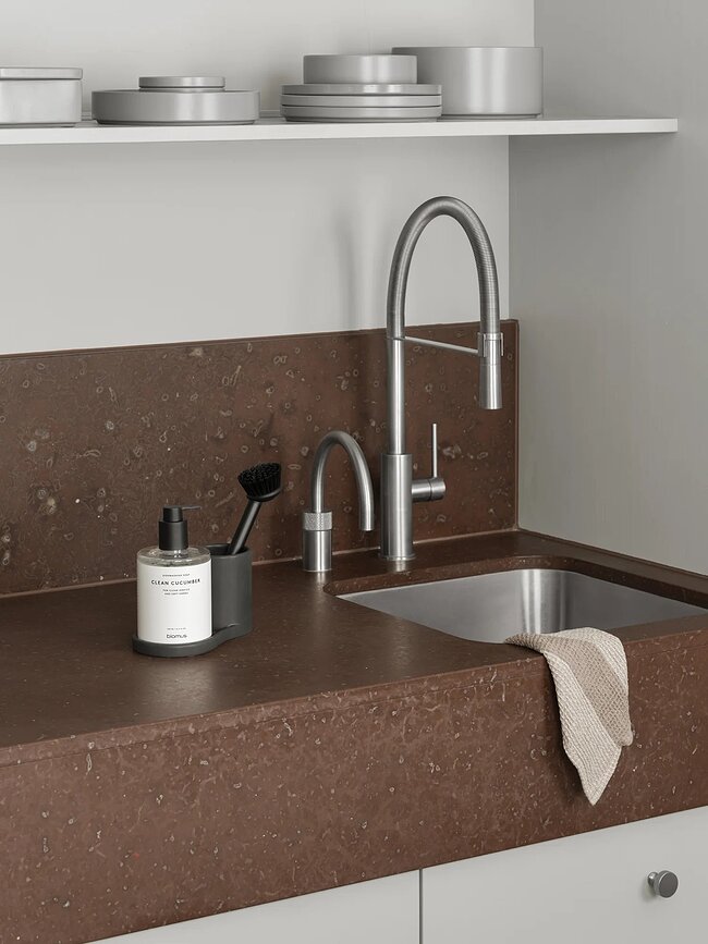 Rof Crochets muraux ronds, laiton, Lot de 2