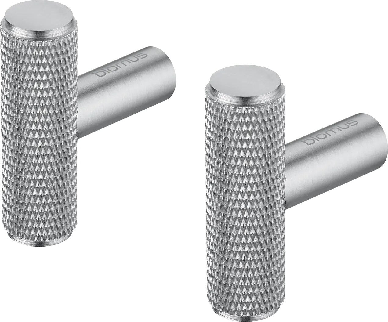 Rof Wandhaken länglich, silber, 2 St.