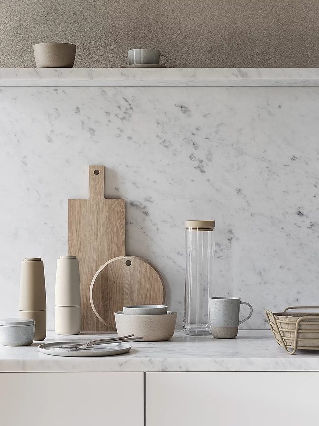 Sablo Bol 20 cm, blanc