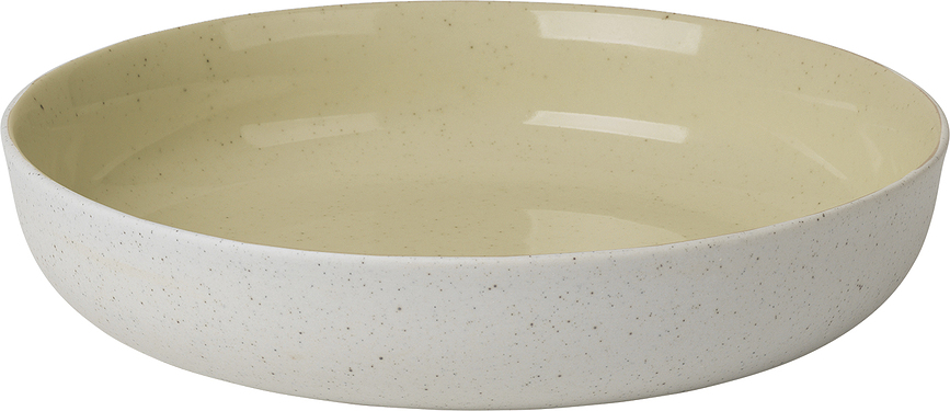 Sablo dyb tallerken 18 cm, sandfarvet