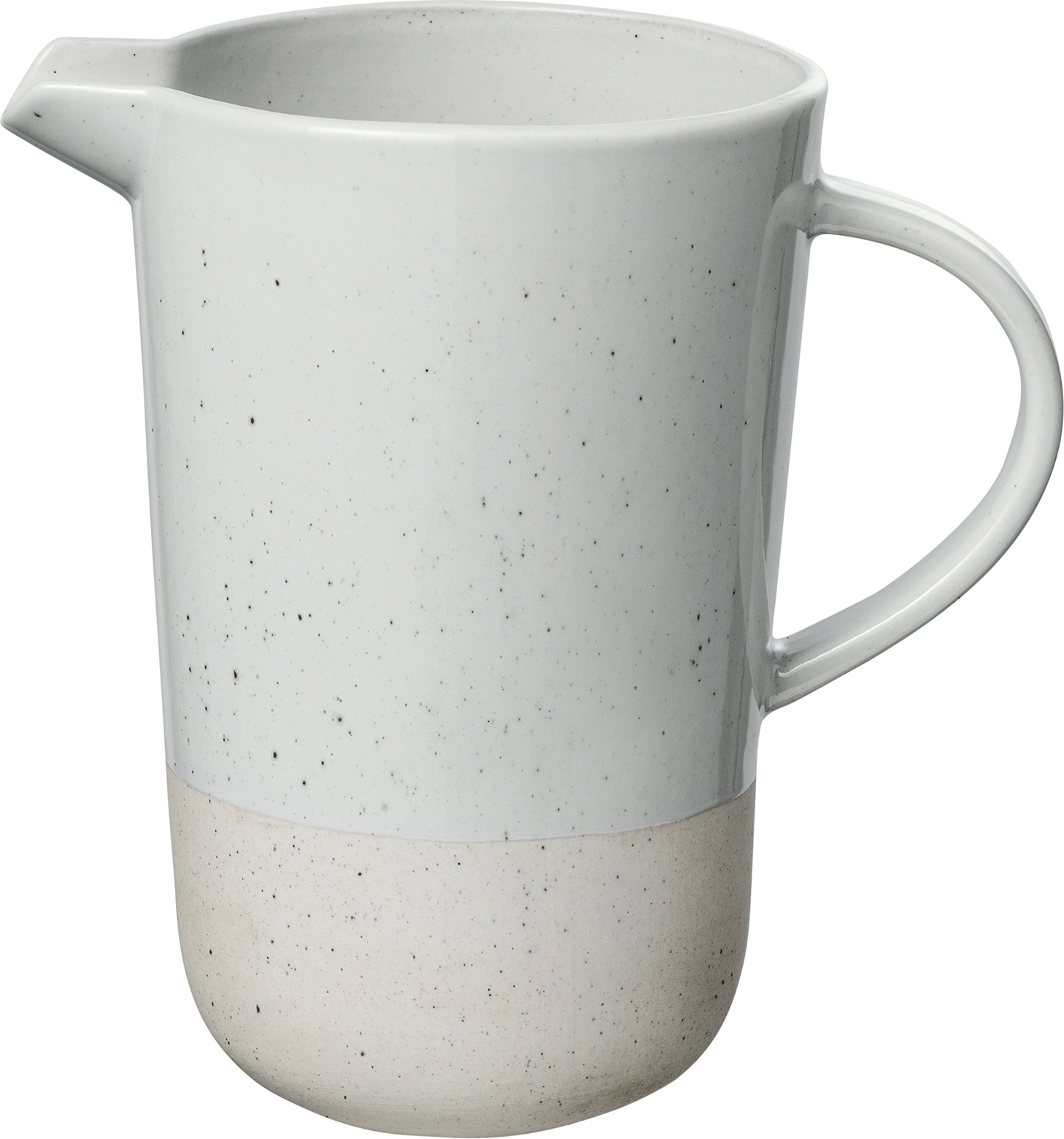 Sablo Kanne 1000 ml, weiß-beige