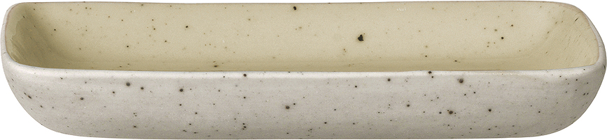 Sablo Mini-Assiette rectangulaire pour apéritif, 6 x 9 cm