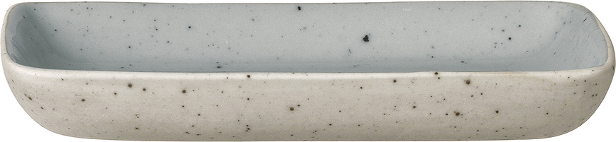 Sablo Plat à Collation rectangulaire, 6 x 9 cm, gris