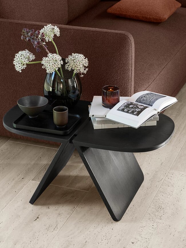 Saga Svečnik za čajne svečke, 12 cm, espresso