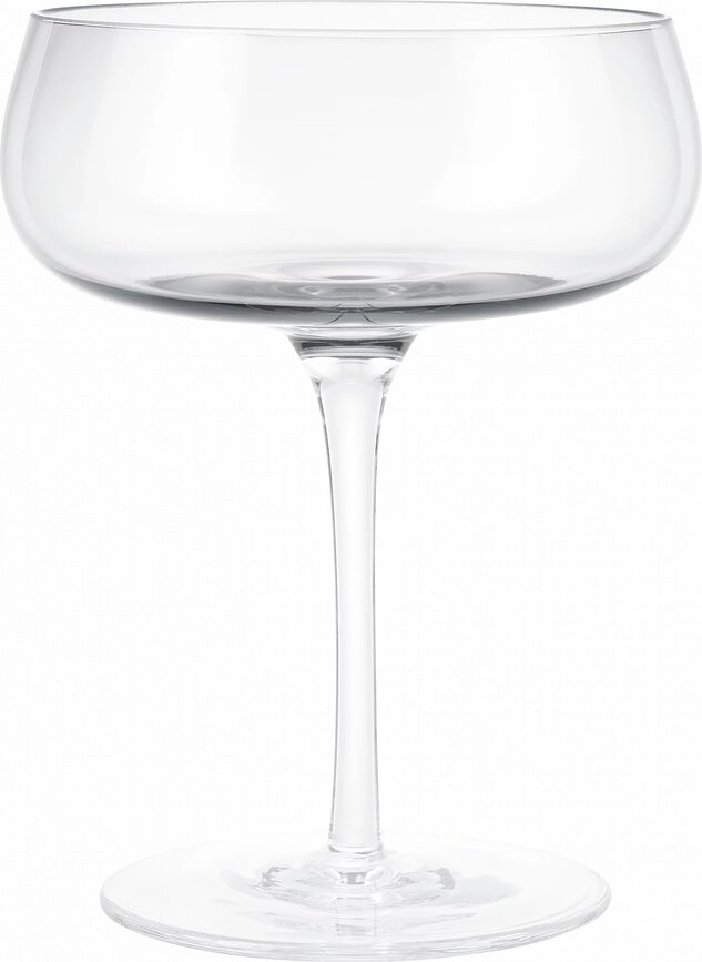 Šampanieša glāzes Belo Saucer, caurspīdīgas, 2 gab.