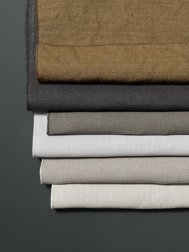 Servilleta de lino Pilar, color topo