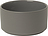 Skål i farver Pilar 6 x 11 cm pewter