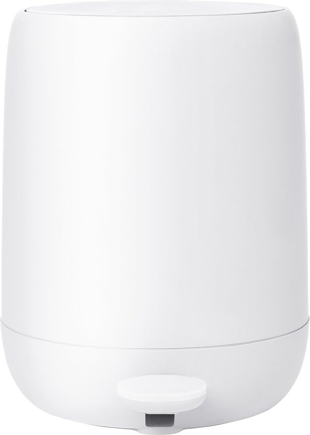 Sono Poubelle de salle de bain, 3 l, blanche