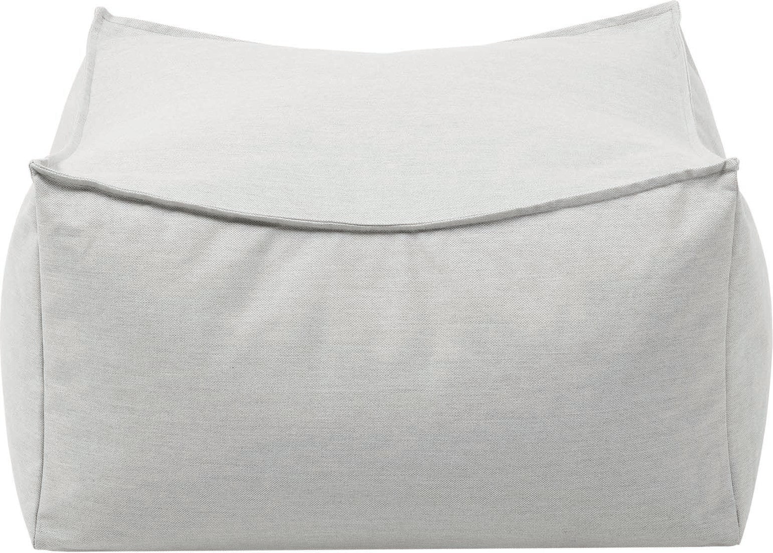 Stay Garten-Pouf hellgrau