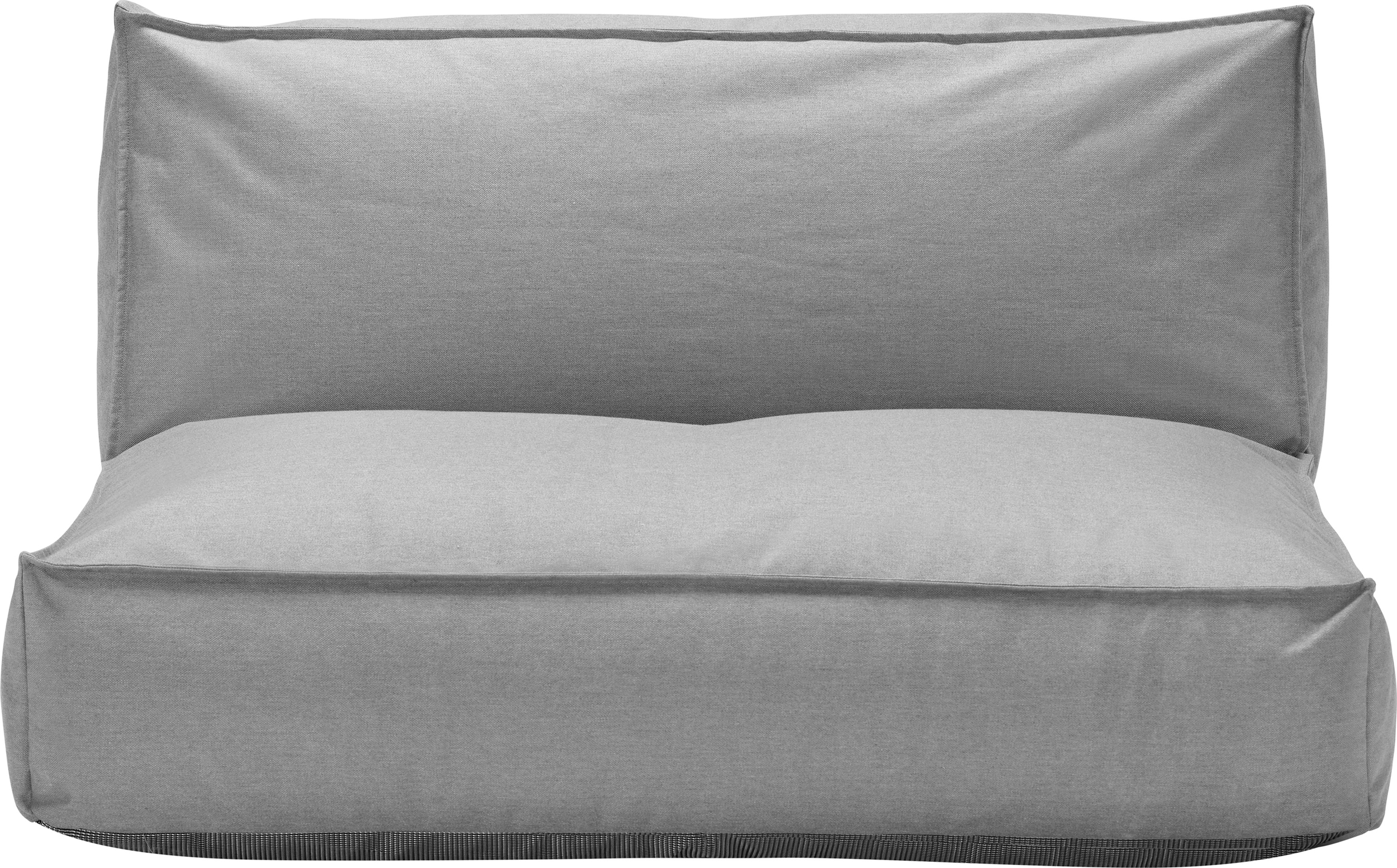 Stay Zweisitzer-Gartensofa 120 x 120 cm, hellgrau