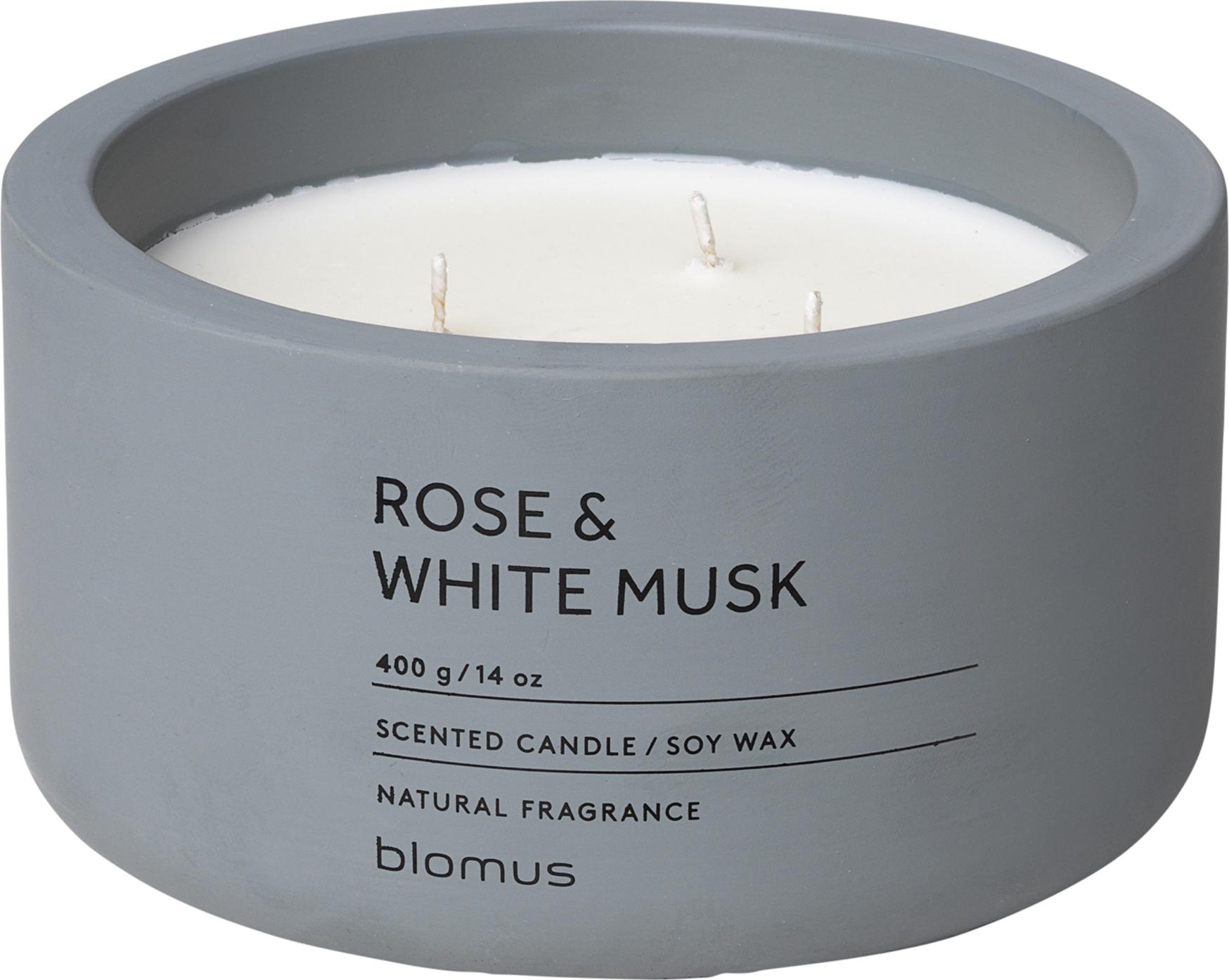 Świeca zapachowa Fraga Rose & White Musk 13 cm