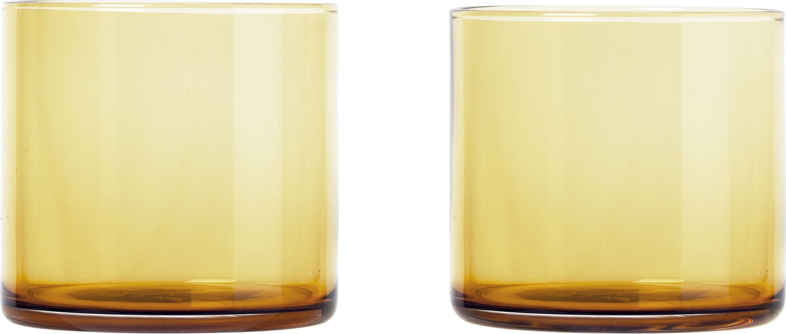 Szklanka Mera 0,2 l, 2 szt. Dull Gold