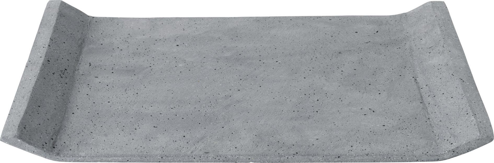Taca dekoracyjna Moon ciemnoszara 29 x 39 cm