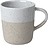 Taza de espresso Sablo, 70 ml, blanco y beige