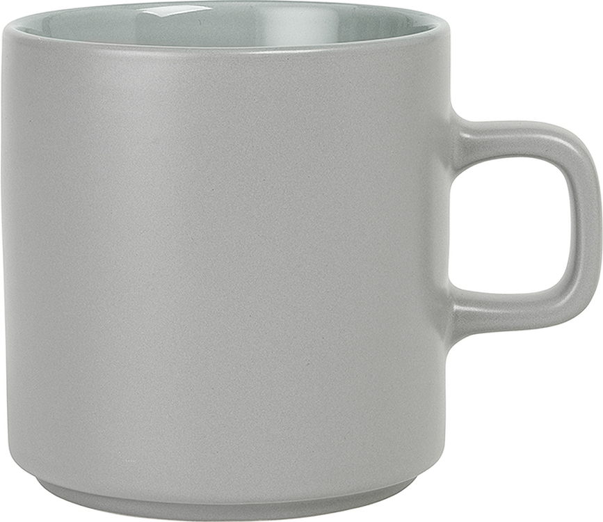 Taza Pilar, gris mirage