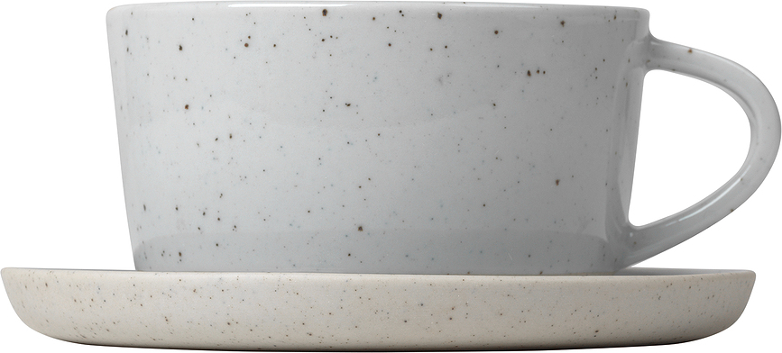 Tazas con platos Sablo, 2 unidades