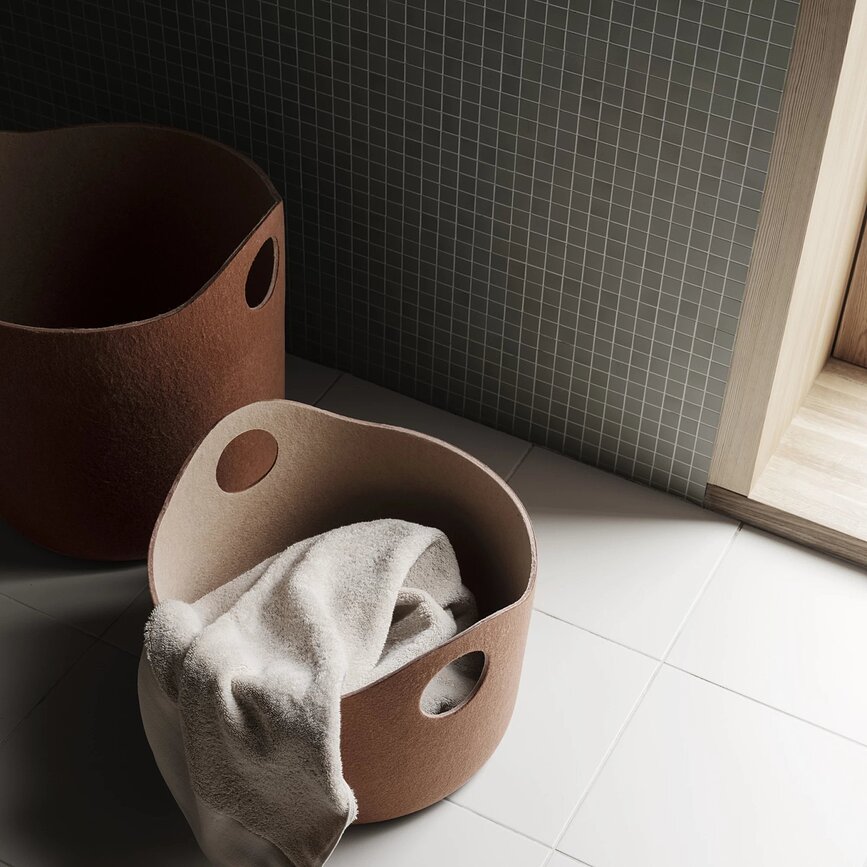 Tiggy opbergmand 43 x 44 cm, beige