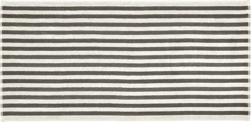 Toalla a rayas Arto, 70 x 140 cm, verde agave