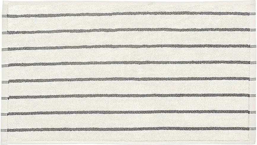 Toallas Arto de rayas finas, 30 x 50 cm, verde agave, Pack de 2