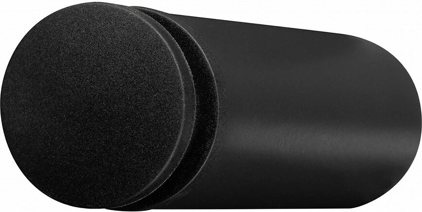 Tope de Puerta de pared Entra, 8 cm, antracita