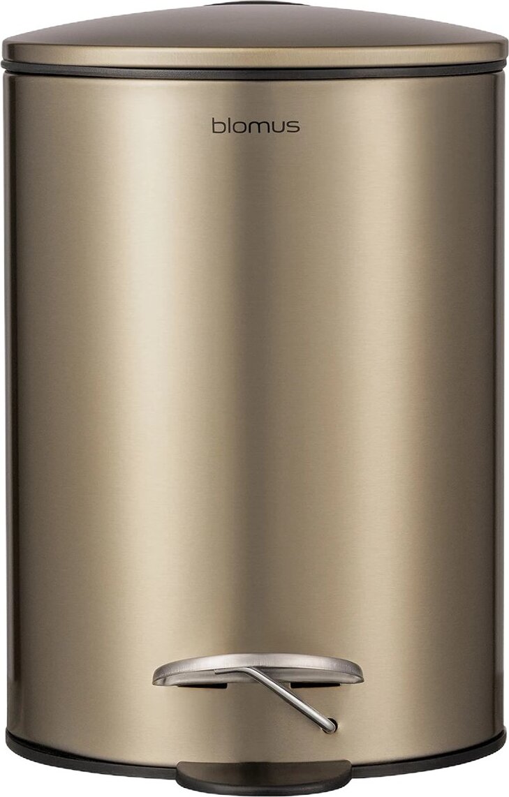 Tubo Mülleimer Messing