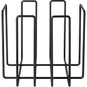 Wires Newspaper rack small black