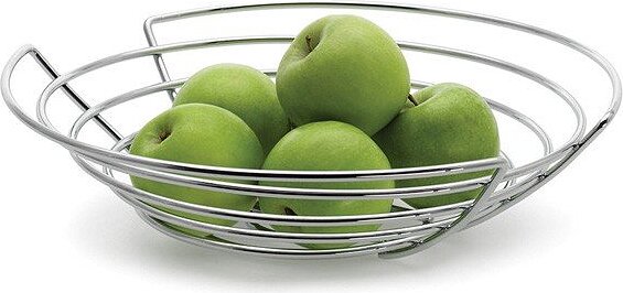 Wires Corbeille à Fruits plate, 30 cm