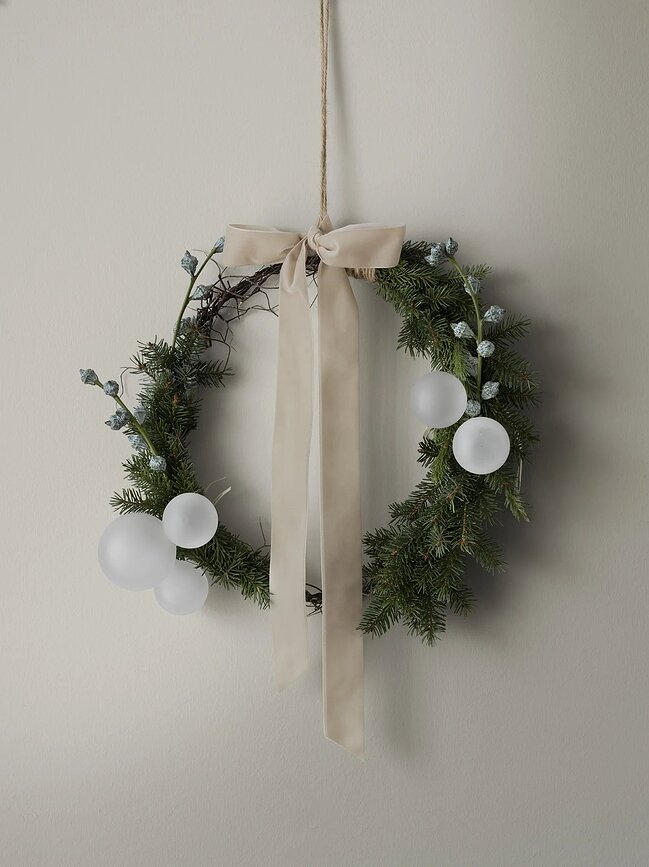 Juhla Boules de Noël, fumées, Lot de 4